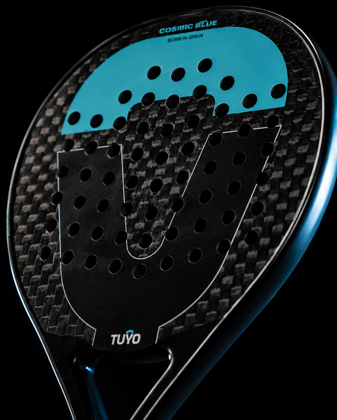 TUYO Cosmic Blue padel racket