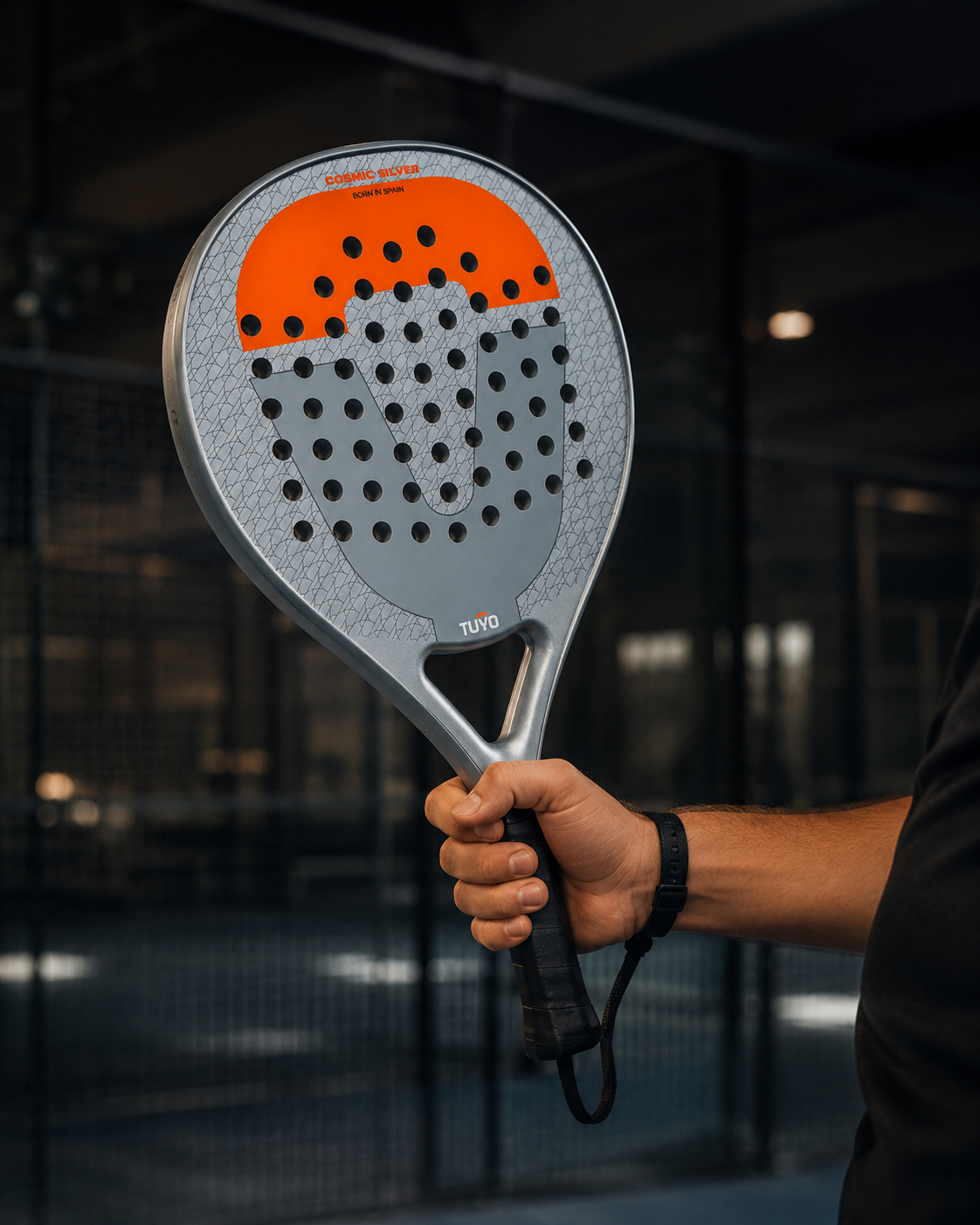 TUYO Cosmic Silver padel racket