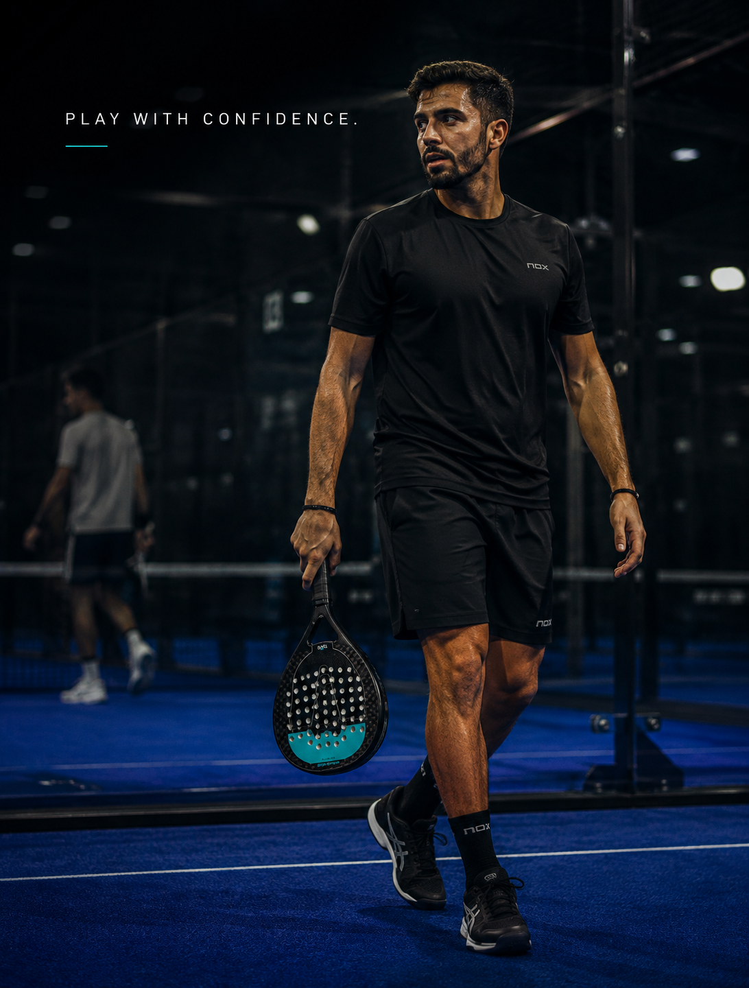 TUYO Cosmic Blue padel racket